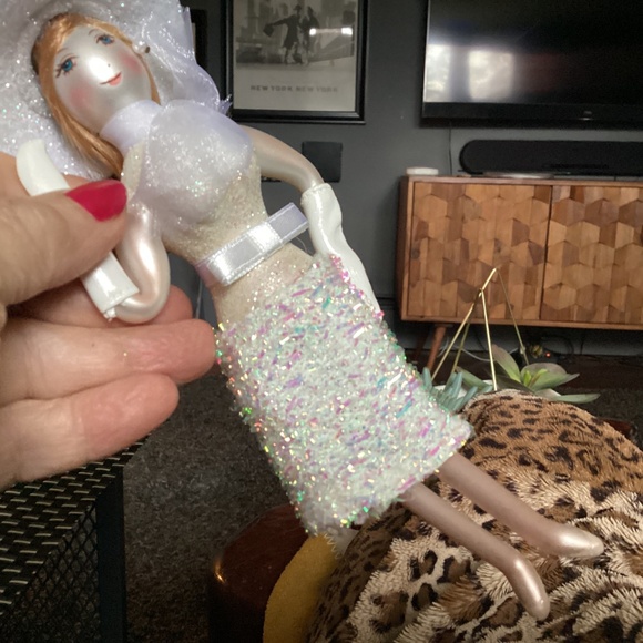 Doll hanging ornament full of glitz and glam DOLLS OF ELEGANCE. COLLECTION - Picture 9 of 9